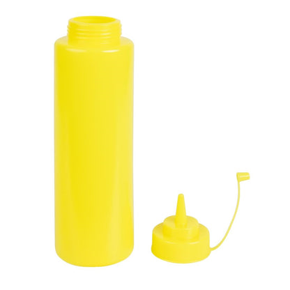 Vogue Yellow Squeeze Sauce Bottle 994ml • PAS-W834