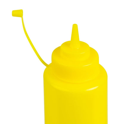 Vogue Yellow Squeeze Sauce Bottle 994ml • PAS-W834