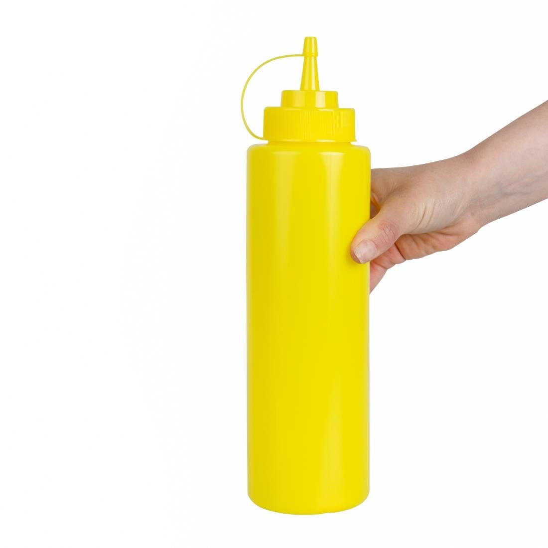 Vogue Yellow Squeeze Sauce Bottle 994ml • PAS-W834