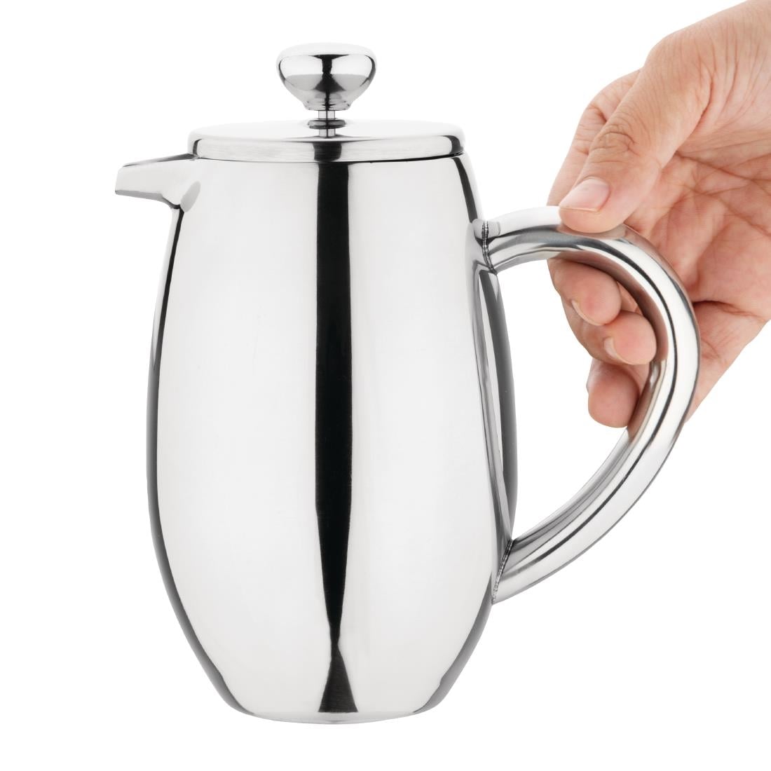 Olympia Insulated Stainless Steel Coffee Plunger 3 Cup • PAS-W836