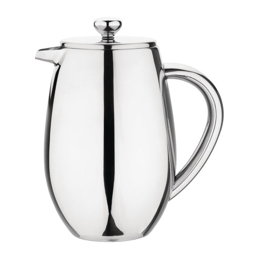 Olympia Insulated Stainless Steel Coffee Plunger 6 Cup • PAS-W837