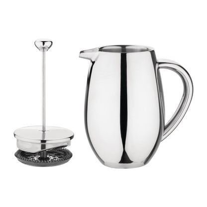 Olympia Insulated Stainless Steel Coffee Plunger 6 Cup • PAS-W837