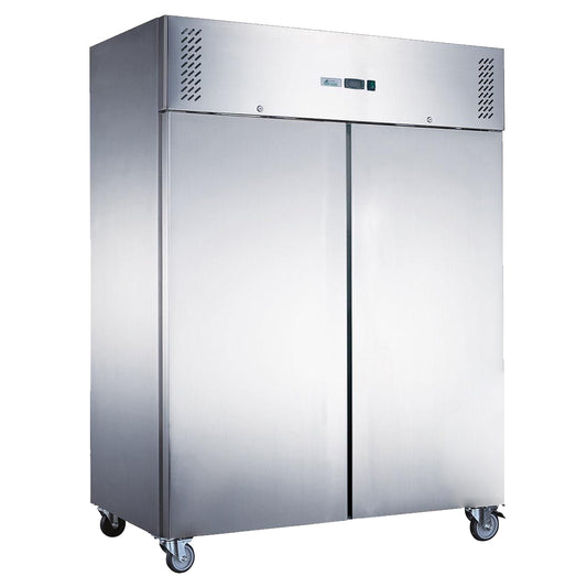 FED-X S/S Double Door Upright Fridge - XURC1200SFV GRS-XURC1200SFV