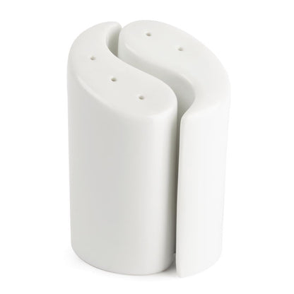 Olympia Whiteware Ying Yang Salt & Pepper - 95mm (Box 12 Sets) • PAS-Y107