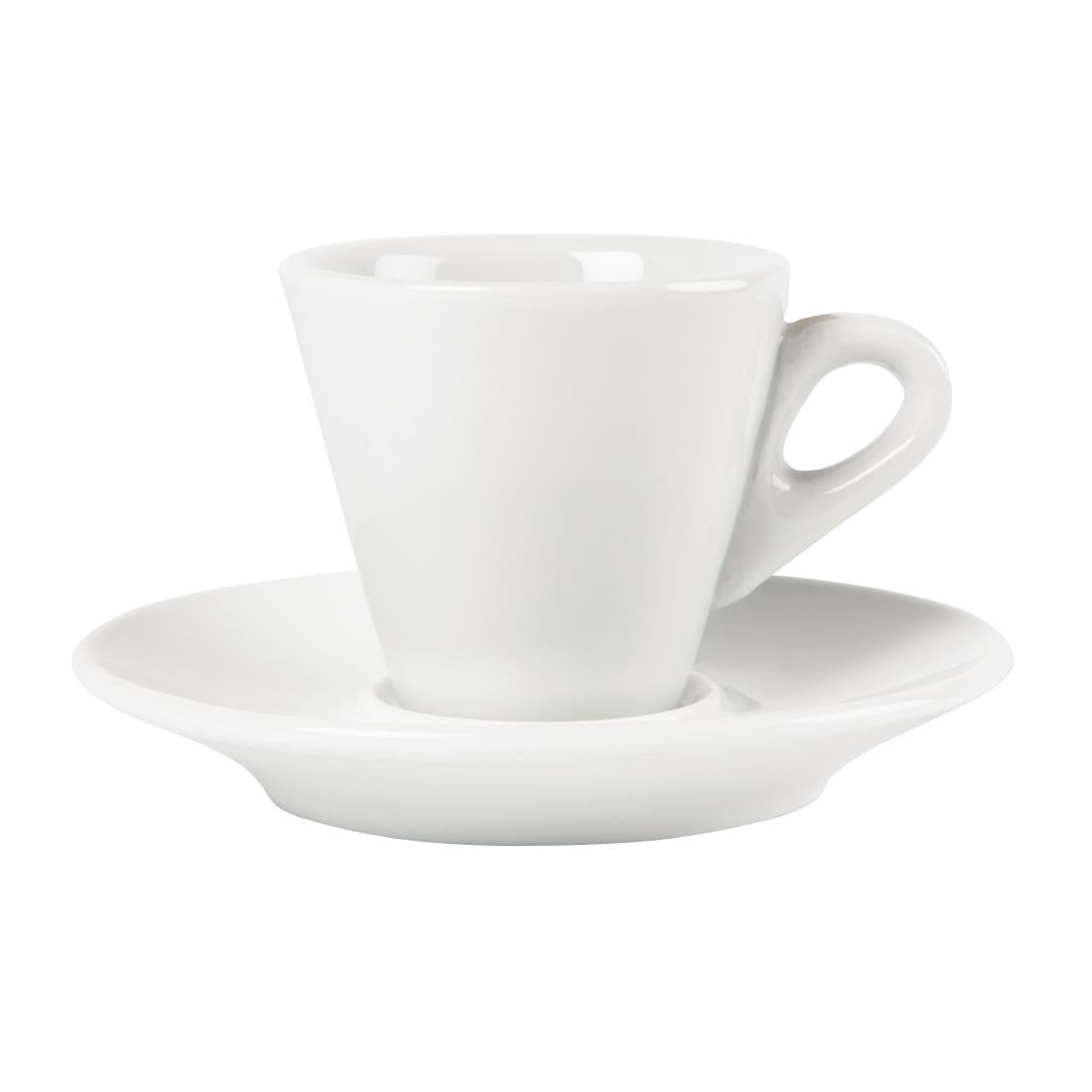 Olympia Whiteware Conical Espresso Cups 60ml (12 Pack) (Pack of 12) • PAS-Y111