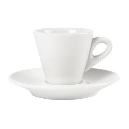 Olympia Whiteware Conical Espresso Cups 60ml (12 Pack) (Pack of 12) • PAS-Y111
