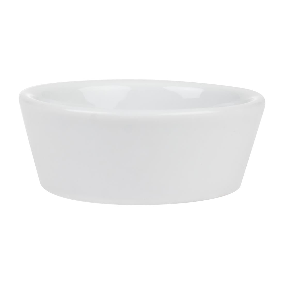 Olympia Whiteware Miniature Circle White - 75mm (12 Pack) • PAS-Y135
