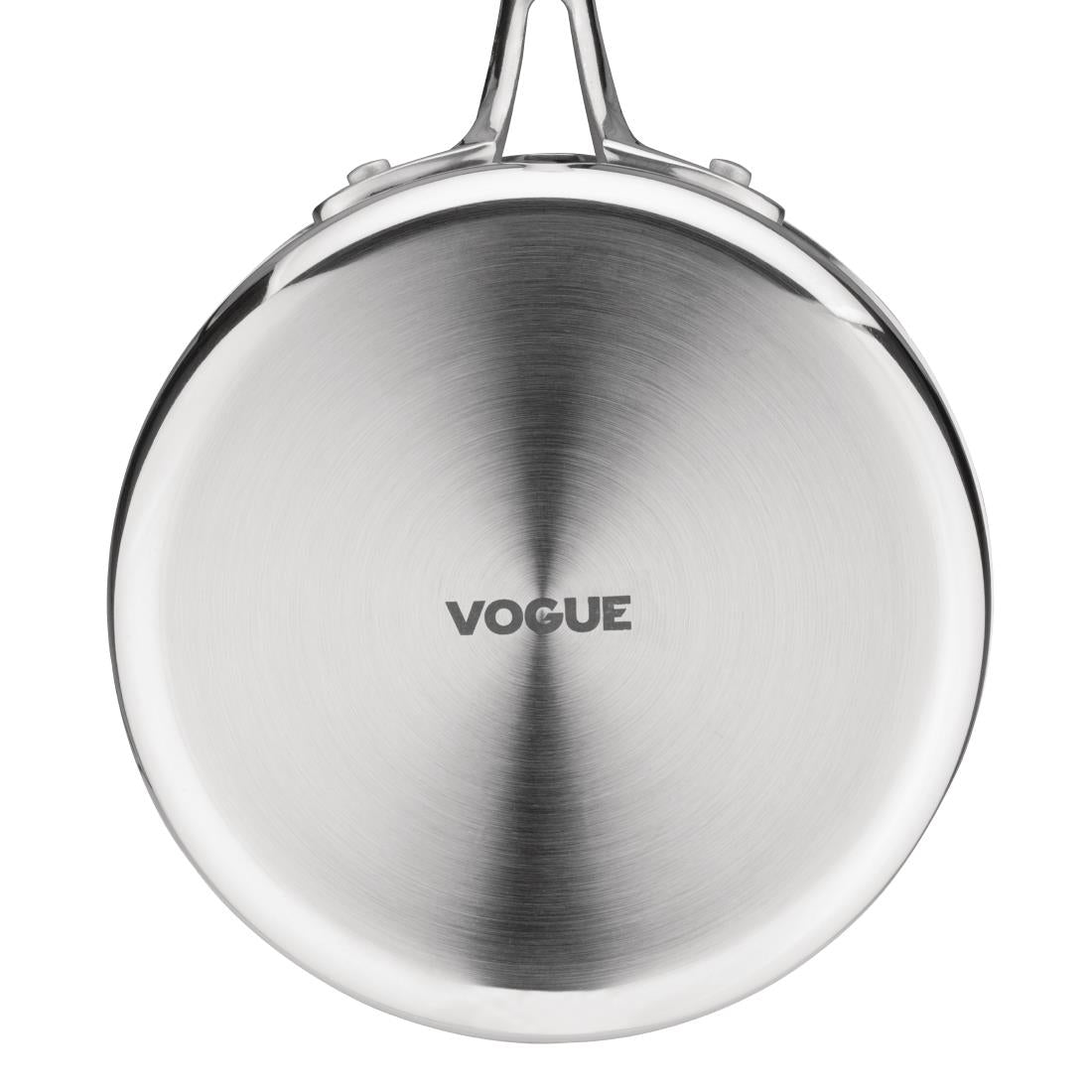 Vogue Stainless Steel & Aluminium Tri-Wall Saucepan 140mm • PAS-Y244