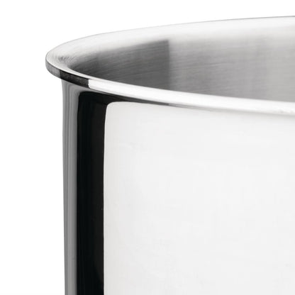 Vogue Stainless Steel & Aluminium Tri-Wall Saucepan 140mm • PAS-Y244