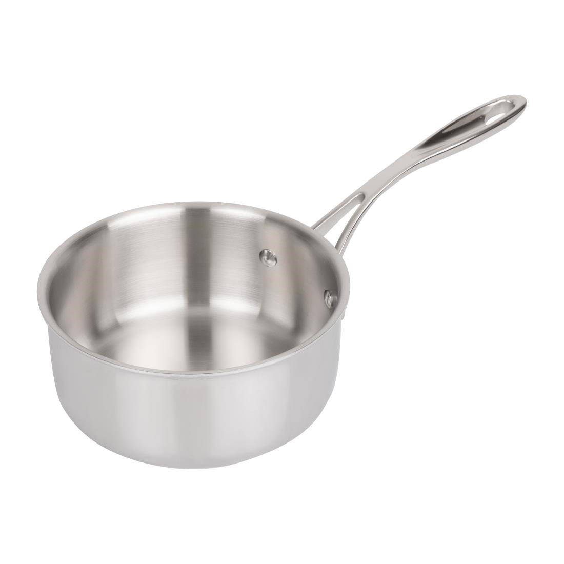 Vogue Stainless Steel & Aluminium Tri-Wall Saucepan 160mm • PAS-Y245