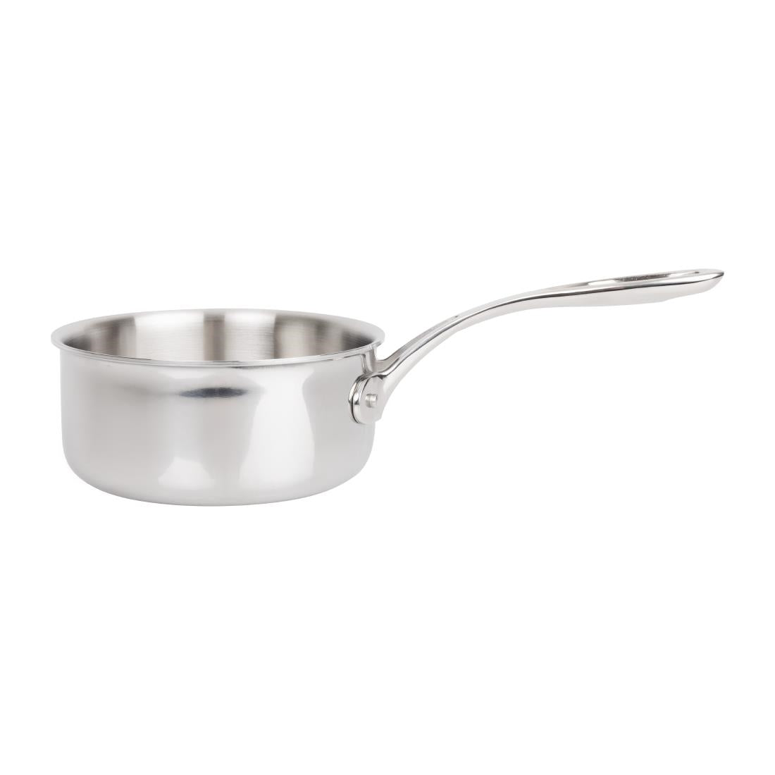 Vogue Stainless Steel & Aluminium Tri-Wall Saucepan 160mm • PAS-Y245