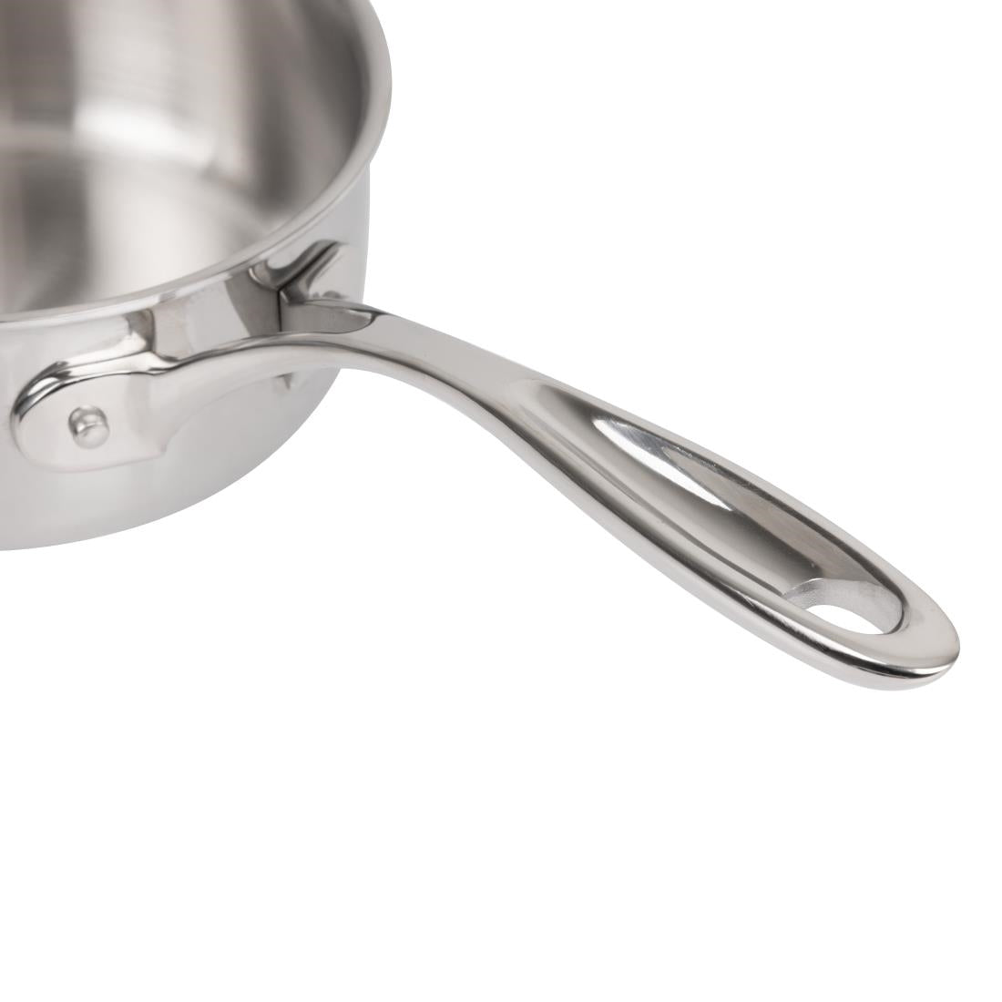 Vogue Stainless Steel & Aluminium Tri-Wall Saucepan 160mm • PAS-Y245