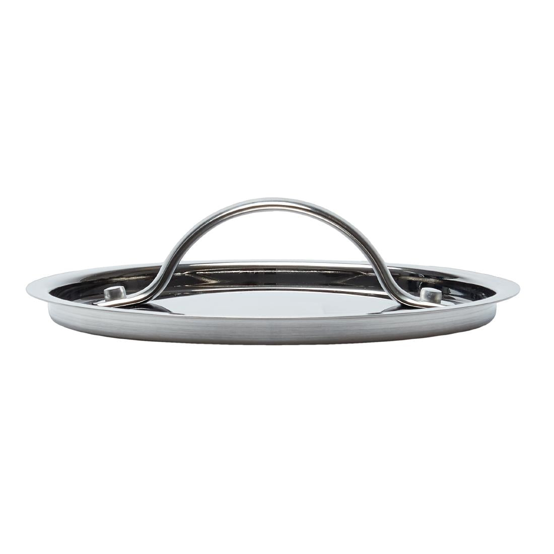 Vogue Stainless Steel & Aluminium Tri-Wall Saucepan Lid 160mm • PAS-Y423