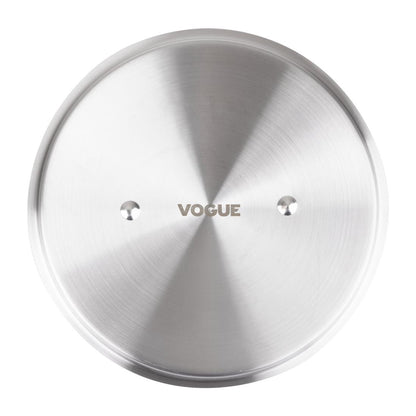 Vogue Stainless Steel & Aluminium Tri-Wall Stew Pan Lid 240mm • PAS-Y425