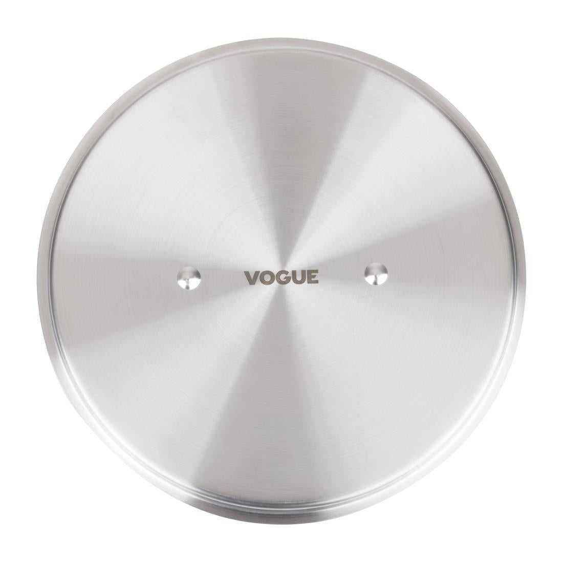 Vogue Stainless Steel & Aluminium Tri-Wall Stew Pan Lid 280mm • PAS-Y426