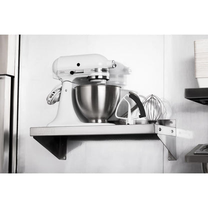 Vogue Stainless Steel Kitchen Shelf 600mm • PAS-Y749