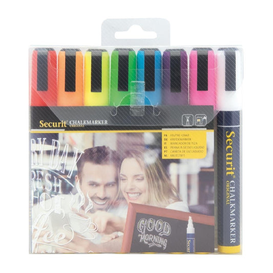 Securit Illumigraph Markers (8 Pack) • PAS-Y999
