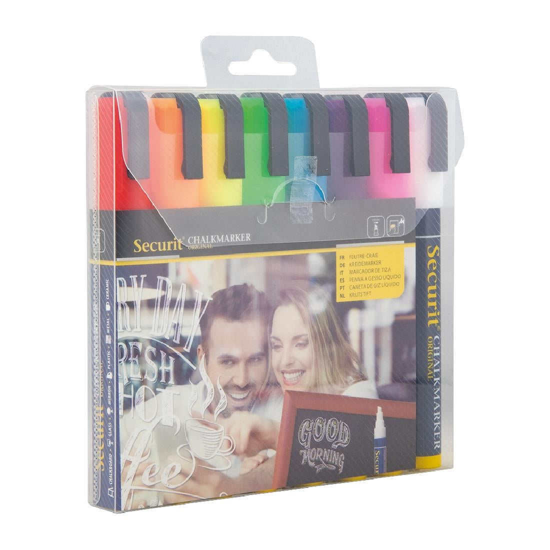 Securit Illumigraph Markers (8 Pack) • PAS-Y999