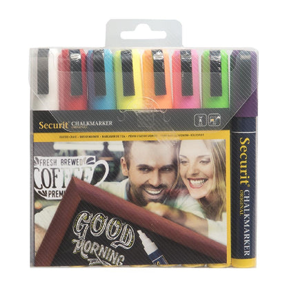 Securit Illumigraph Markers (8 Pack) • PAS-Y999