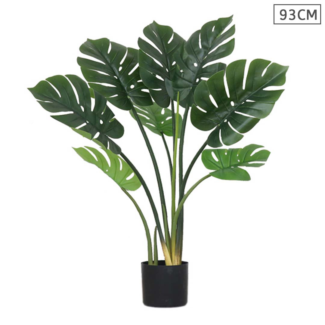 SOGA 93cm Artificial Indoor Potted Turtle Back Fake Decoration Tree Flower Pot Plant LUZ-APlantFHGP9308