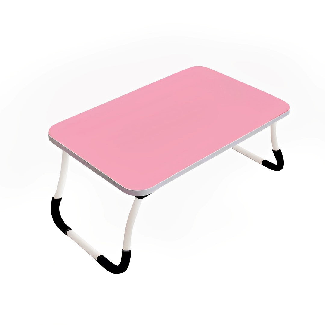 SOGA Pink Portable Bed Table Adjustable Foldable Bed Sofa Study Table Laptop Mini Desk Breakfast Tray Home Decor LUZ-BedTableA02