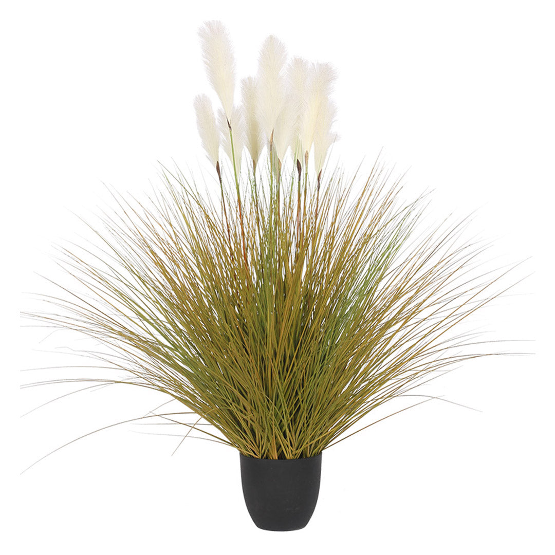 SOGA 137cm Artificial Indoor Potted Reed Bulrush Grass Tree Fake Plant Simulation Decorative LUZ-APlantFH621