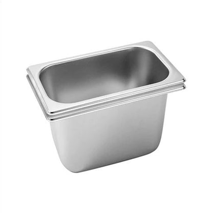 SOGA 2X Gastronorm GN Pan Full Size 1/3 GN Pan 20cm Deep Stainless Steel Tray LUZ-GastronormPans5444X2