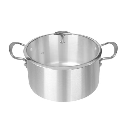 SOGA Stainless Steel 28cm Casserole With Lid Induction Cookware LUZ-CasseroleSS422628CM