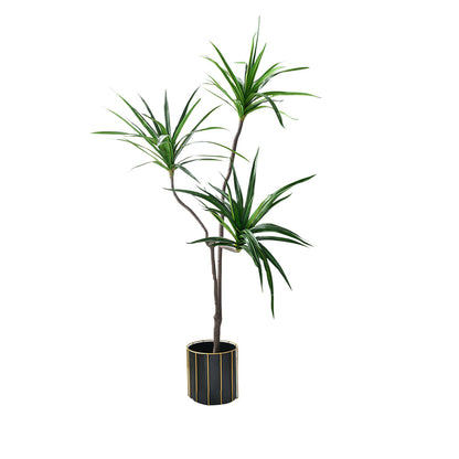 SOGA 180cm Green Artificial Indoor Brazlian Iron Tree Fake Plant Decorative 3 Heads LUZ-APlantFHBS18090