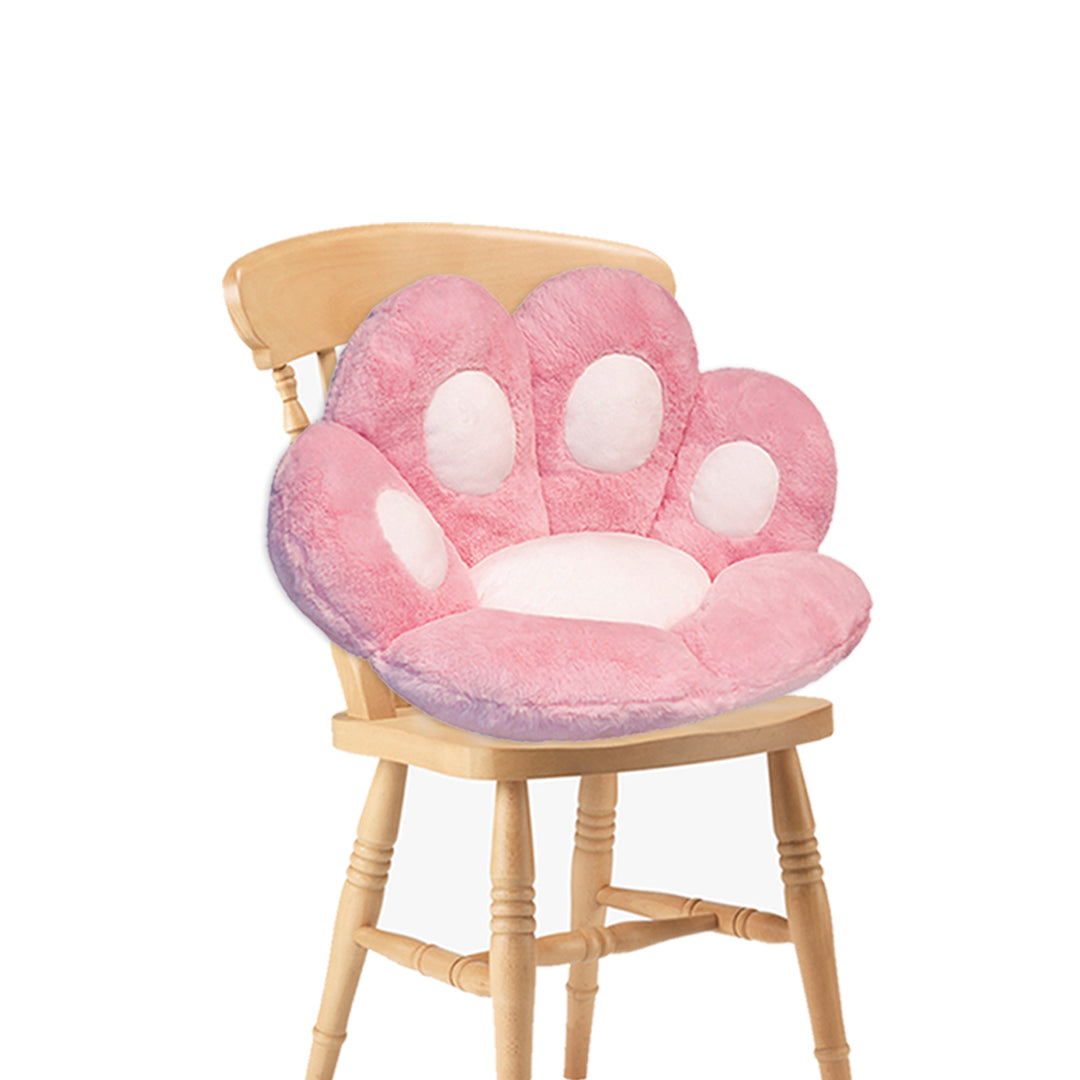 SOGA Pink Paw Shape Cushion Warm Lazy Sofa Decorative Pillow Backseat Plush Mat Home Decor LUZ-SCushion016