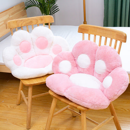 SOGA Pink Paw Shape Cushion Warm Lazy Sofa Decorative Pillow Backseat Plush Mat Home Decor LUZ-SCushion016