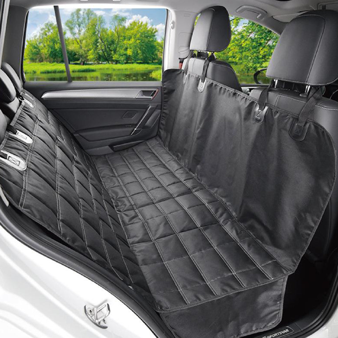 SOGA Luxury Car Trunk Pet Mat Boot Cargo Liner Waterproof Seat Cover Protector Hammock Non-Slip Pet Travel Essentials LUZ-CarPetBag052