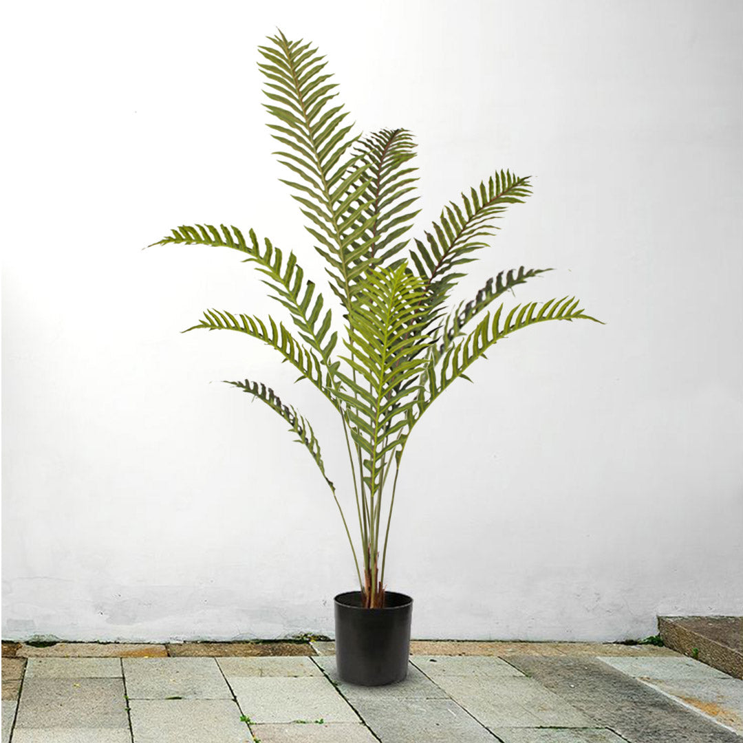 SOGA 4X 160cm Green Artificial Indoor Rogue Areca Palm Tree Fake Tropical Plant Home Office Decor LUZ-APlant1609X4