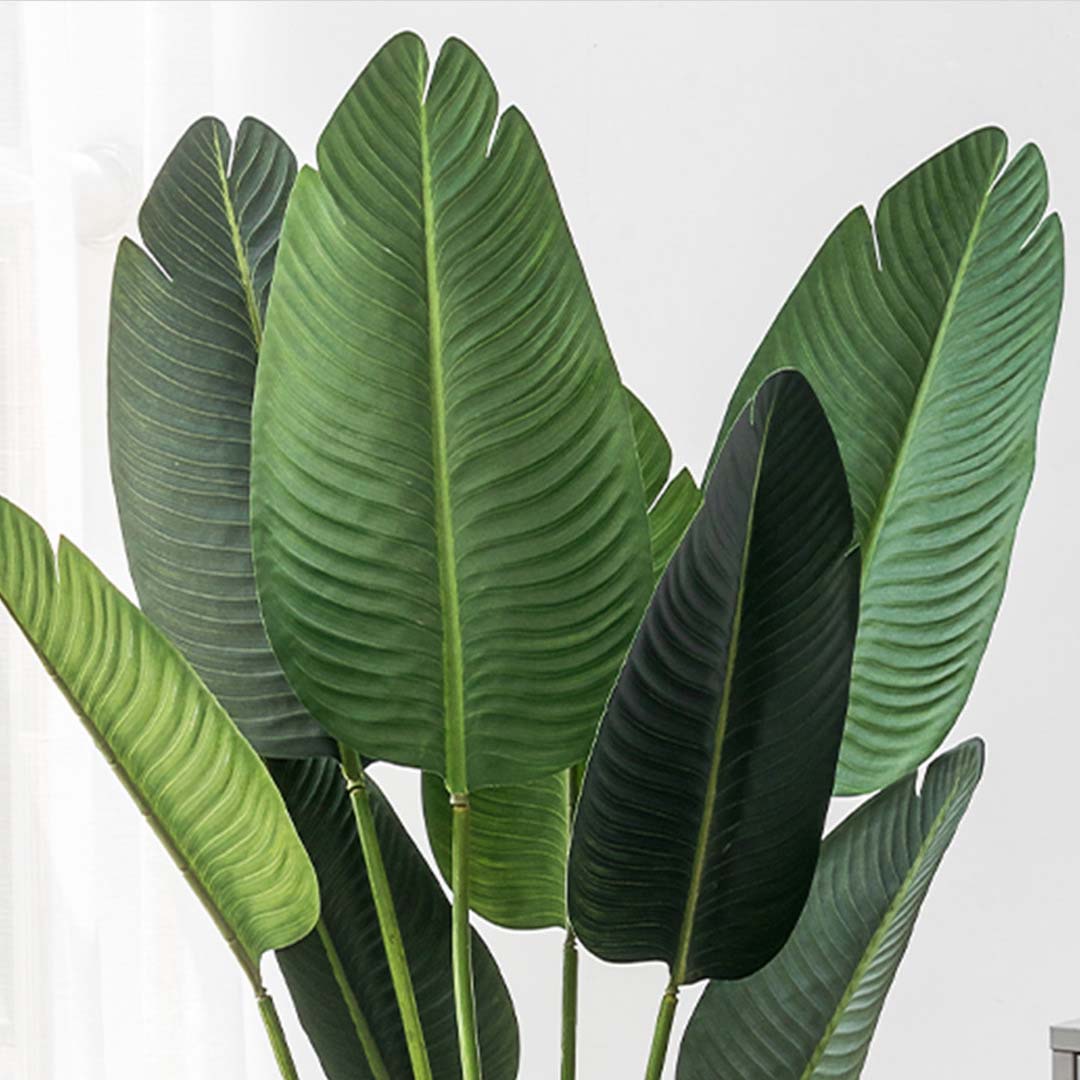 SOGA 160cm Artificial Green Indoor Traveler Banana Fake Decoration Tree Flower Pot Plant LUZ-APlantFHM16010
