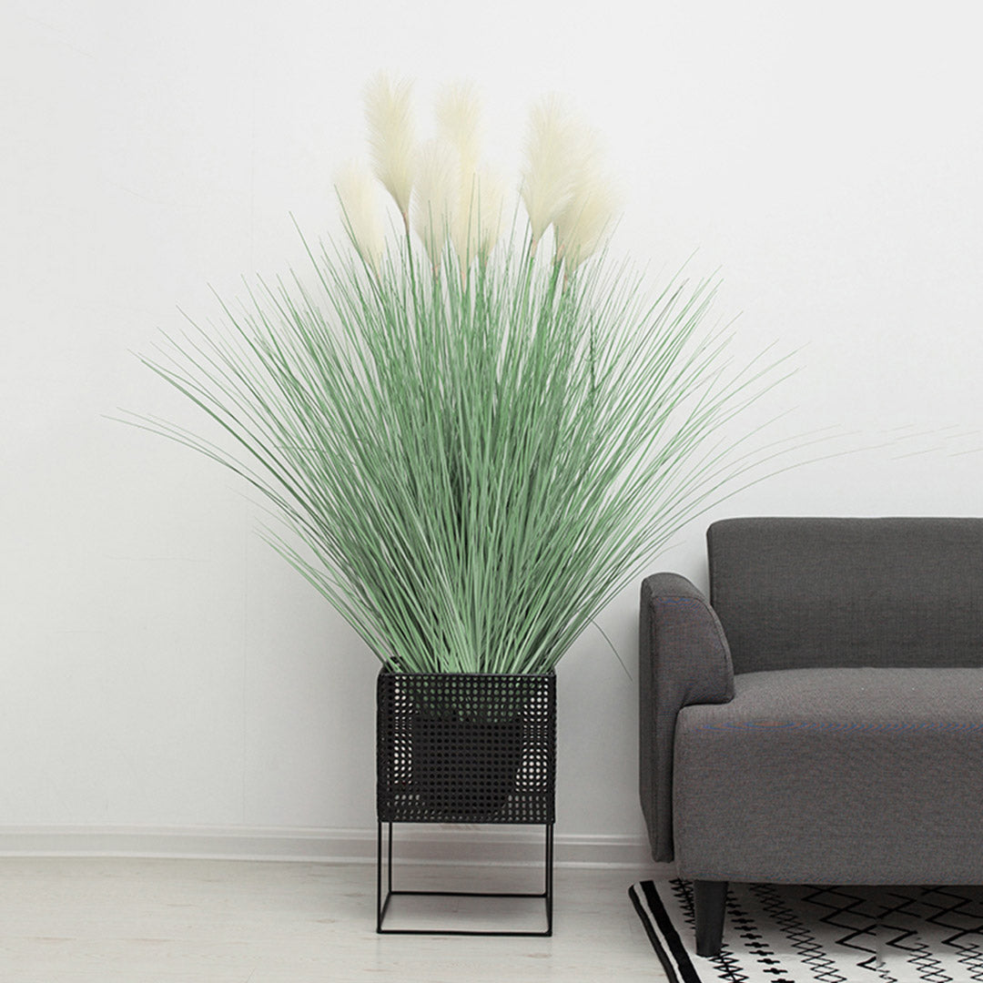 SOGA 4X 137cm Green Artificial Indoor Potted Bulrush Grass Tree Fake Plant Simulation Decorative LUZ-APlantFH60211X4