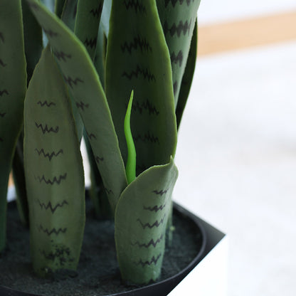 SOGA 4X 95cm Artificial Indoor Snake Sansevieria Plant Fake Decoration Tree Flower Pot LUZ-APlantFH9510X4