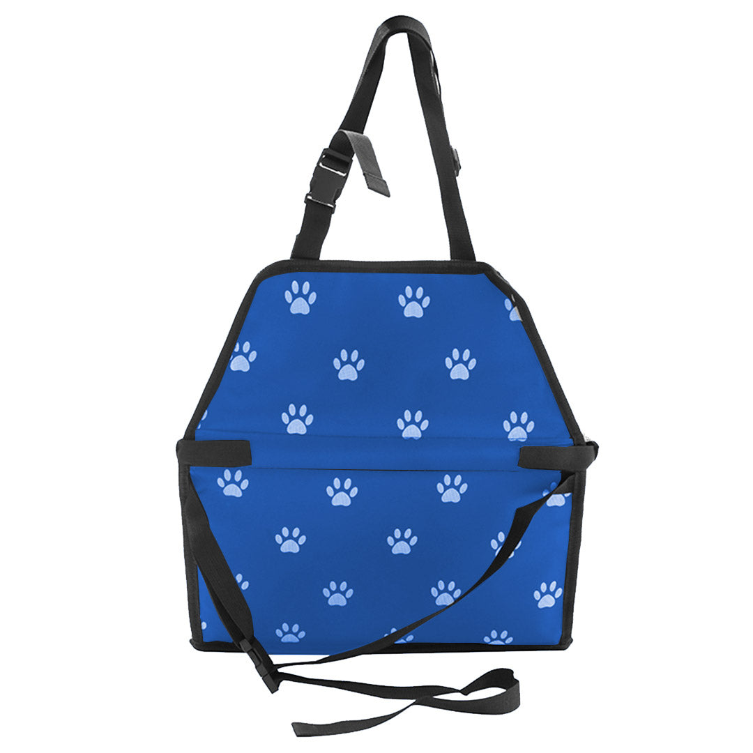 SOGA Waterproof Pet Booster Car Seat Breathable Mesh Safety Travel Portable Dog Carrier Bag Blue LUZ-CarPetBag013BLU
