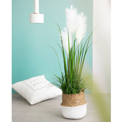 SOGA 4X 120cm Green Artificial Indoor Potted Reed Grass Tree Fake Plant Simulation Decorative LUZ-APlantFH6004X4