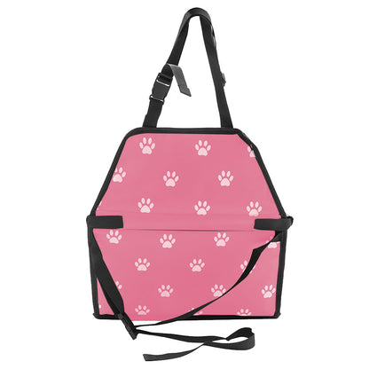 SOGA Waterproof Pet Booster Car Seat Breathable Mesh Safety Travel Portable Dog Carrier Bag Pink LUZ-CarPetBag013PNK