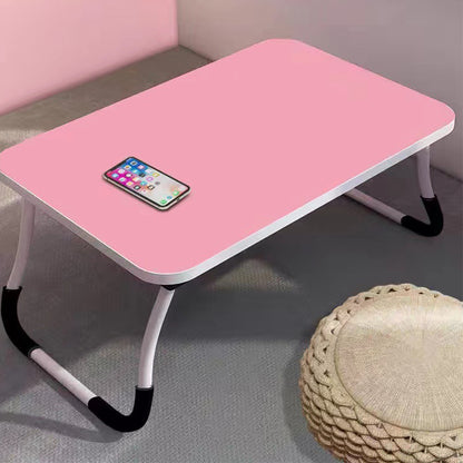 SOGA Pink Portable Bed Table Adjustable Foldable Bed Sofa Study Table Laptop Mini Desk Breakfast Tray Home Decor LUZ-BedTableA02