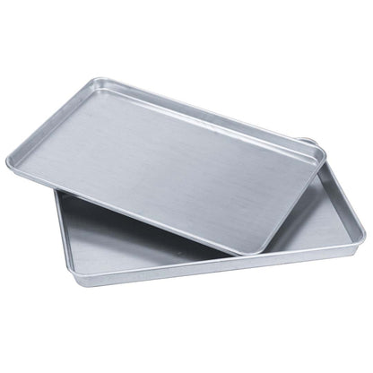 SOGA 14X Aluminium Oven Baking Pan Cooking Tray for Baker Gastronorm 60*40*5cm LUZ-GastronormPlate6040X14