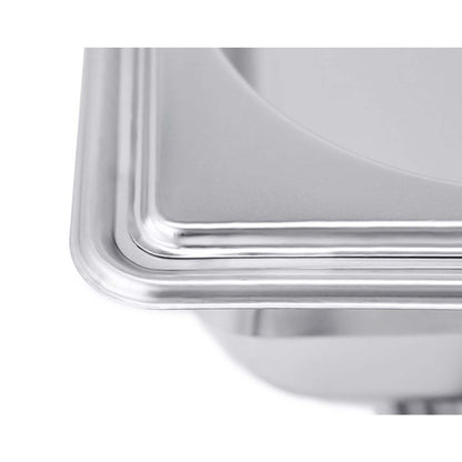 SOGA 2X Triple Tray Stainless Steel Chafing Catering Dish Food Warmer LUZ-ChafingDish56083X2