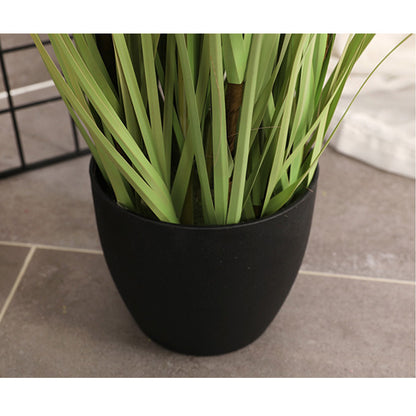 SOGA 150cm Green Artificial Indoor Potted Reed Grass Tree Fake Plant Simulation Decorative LUZ-APlantFH6003