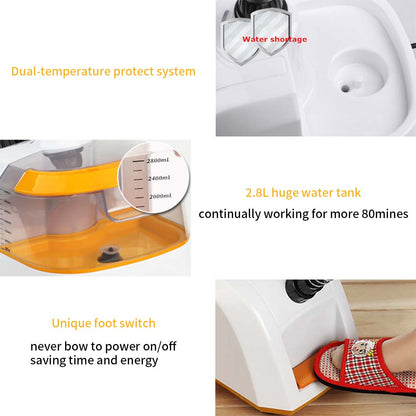 SOGA 2X Garment Steamer Portable Cleaner Steam Iron 80MINS Red LUZ-Garment80minsRedX2