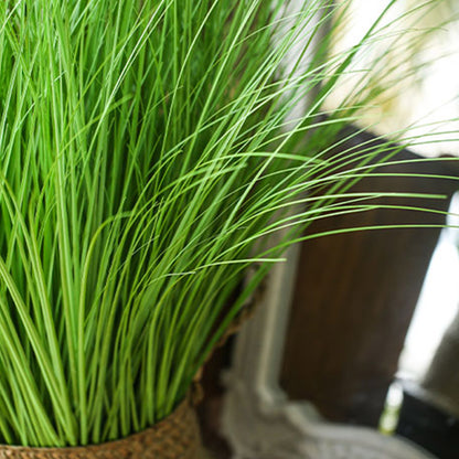 SOGA 4X 137cm Green Artificial Indoor Potted Bulrush Grass Tree Fake Plant Simulation Decorative LUZ-APlantFH60211X4