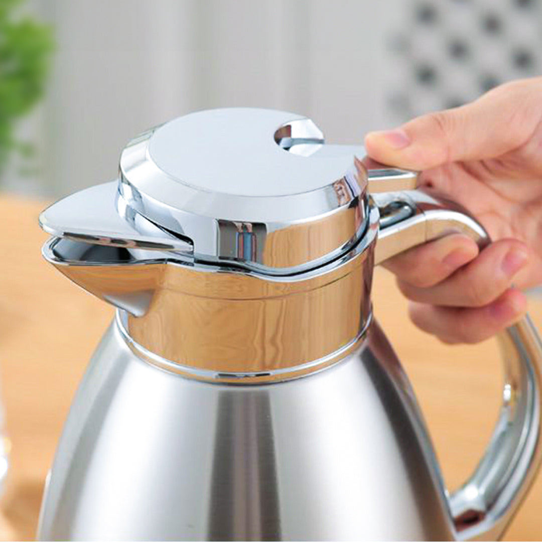 SOGA 1.8L Stainless Steel Kettle Insulated Vacuum Flask Water Coffee Jug Thermal LUZ-BottleWKE18