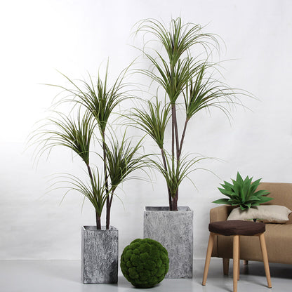 SOGA 150cm Green Artificial Indoor Dragon Blood Tree Fake Plant Simulation Decorative LUZ-APlantFHL1504