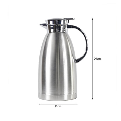 SOGA 2X 2.3L Stainless Steel Kettle Insulated Vacuum Flask Water Coffee Jug Thermal LUZ-BottleWKE23X2