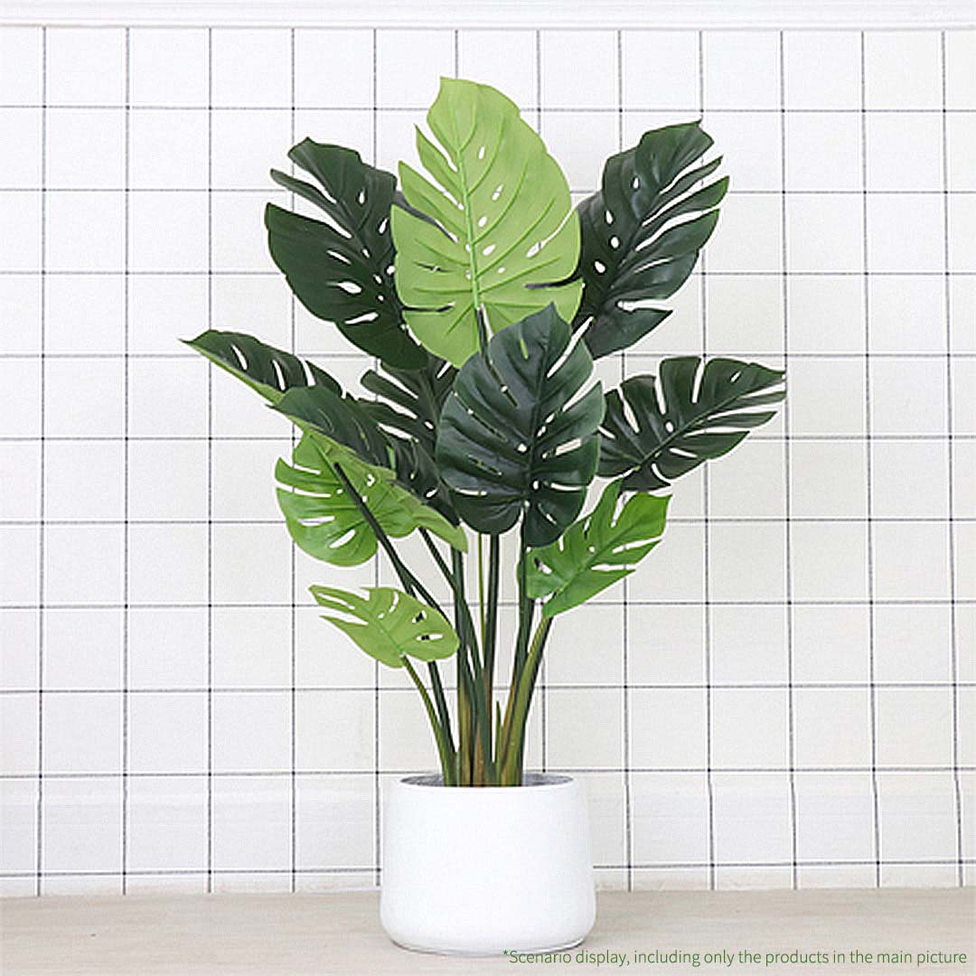 SOGA 4X 113cm Artificial Indoor Potted Turtle Back Fake Decoration Tree Flower Pot Plant LUZ-APlantFHGP11310X4