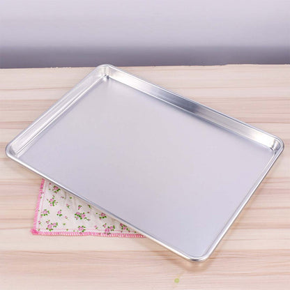 SOGA 14X Aluminium Oven Baking Pan Cooking Tray for Baker Gastronorm 60*40*5cm LUZ-GastronormPlate6040X14